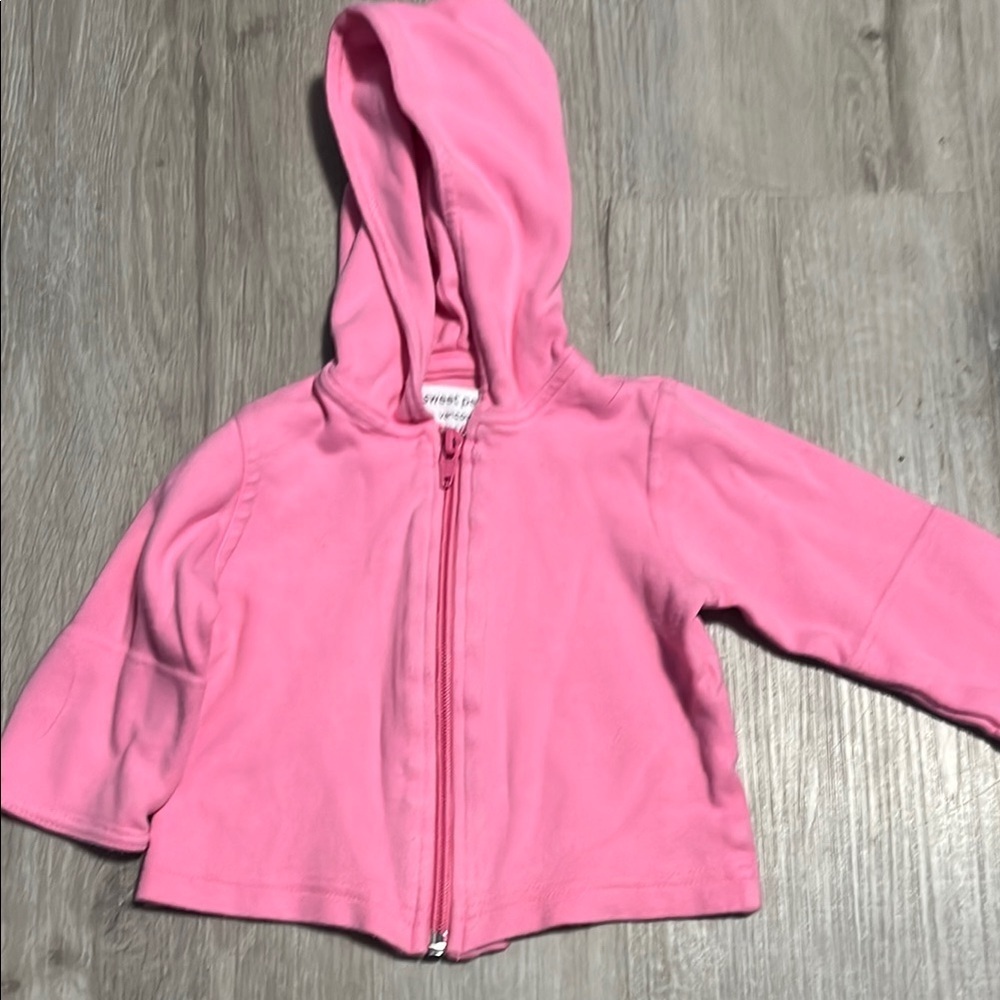 Sweet Peanut‎ Pink Kids Hoodie 3-6M